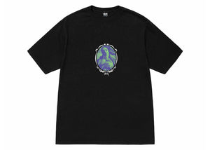 Stussy Venus Oval Pigment Dyed T-Shirt - Black