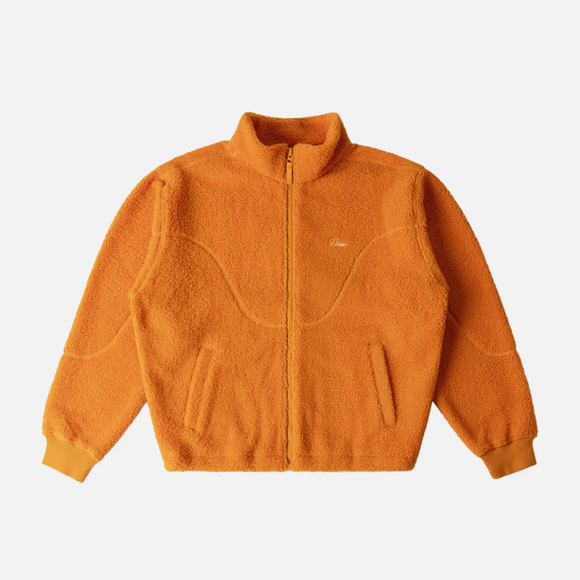 Dime Polar Fleece Zip- Orange