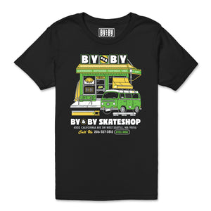 By And By Van Youth T-Shirt - Black