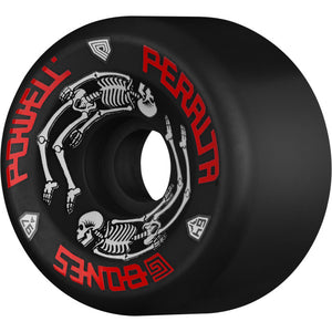 Powell Peralta G-Bones Skateboard Wheels 64mm 97a - Black