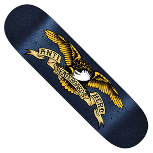 Anti Hero Eagle Easy Rider Skateboard Deck Navy Glitter - 8.5
