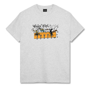 Pass~Port 'Closin' Time' Tee - Ash Grey