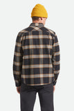 Brixton Bowery Heavyweight Flannel  - Black / Cream