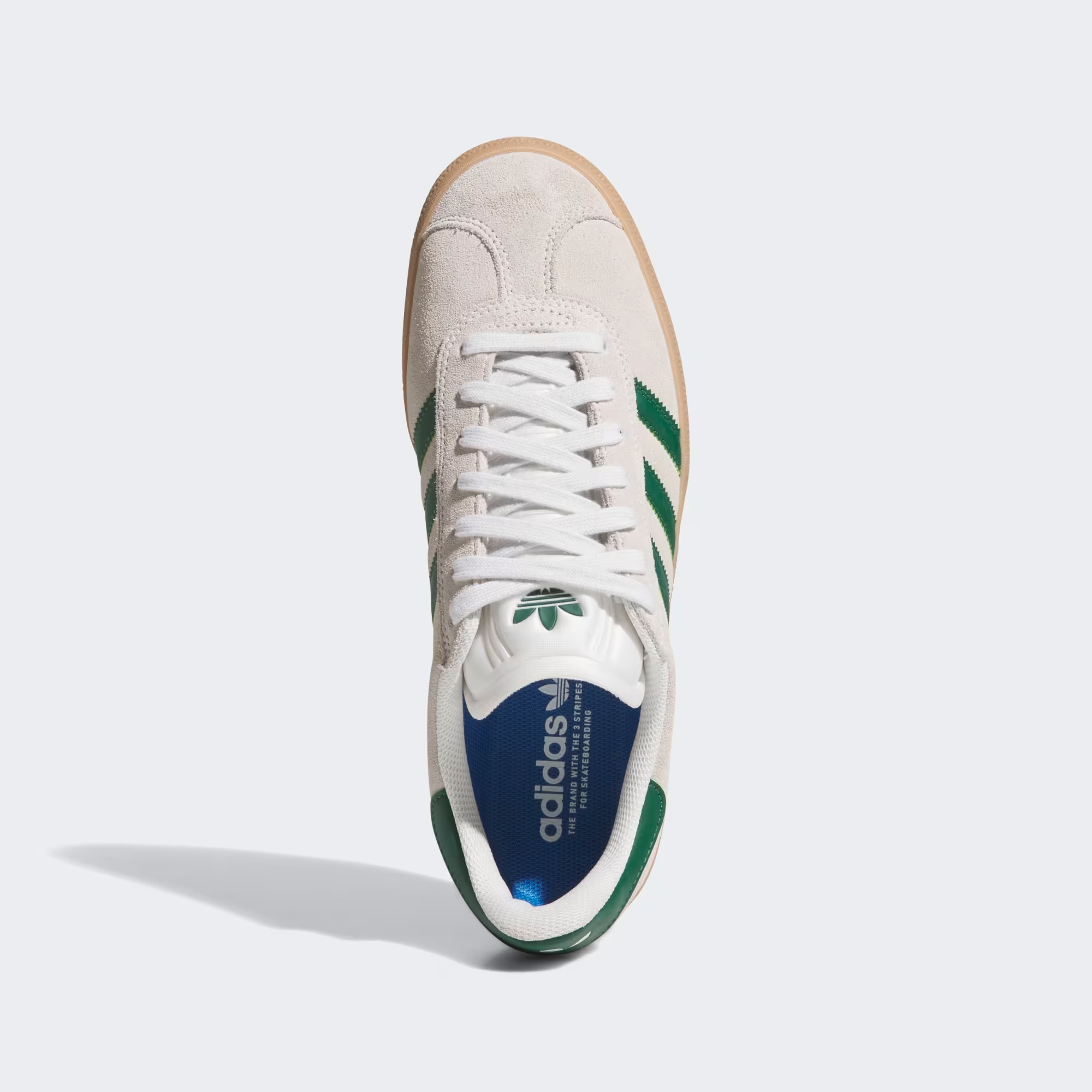 Adidas Gazelle ADV - White / Green / Gum byandbyseattle Adidas Gazelle ADV - White / Green / Gum byandbyseattle
