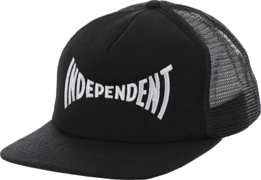 Independent Span Trucker Hat - Black