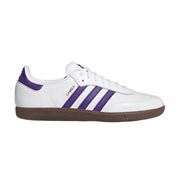 Adidas Samba ADV - White / Purple / Gum