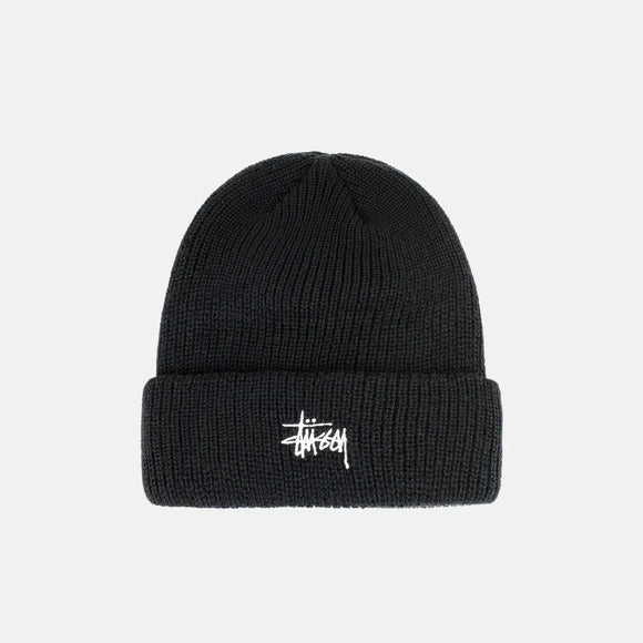 Stussy Basic Cuff Beanie - Black