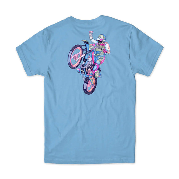 Chocolate Youth Psch Bike T-Shirt - Blue