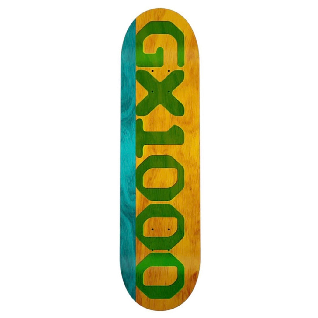 GX1000 Split Veneer Skateboard Deck - Assorted sizes and colors