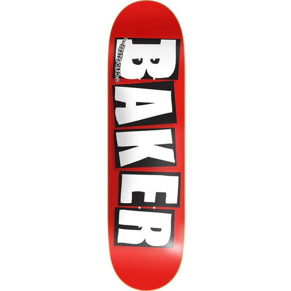 Baker Brand Logo Deck White - 8.38