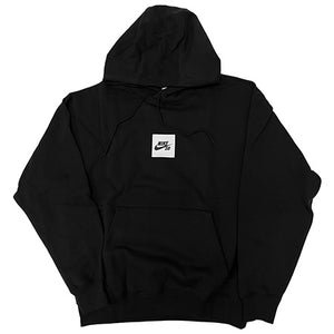 Nike SB Skate Fleece Box Logo Hooded Sweatshirt - Black