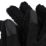 Dime Polar Fleece Gloves - Black