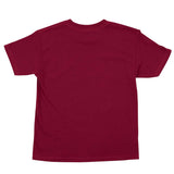 Independent Youth Span T-Shirt - Cardinal Red/White