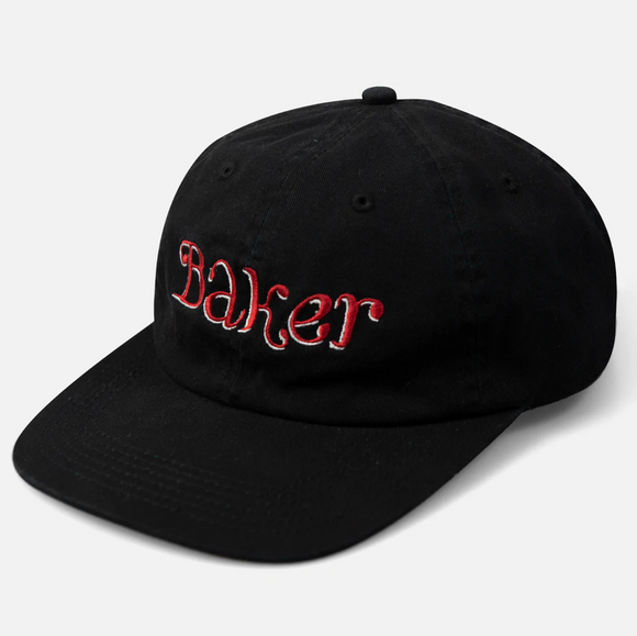 Baker Times New Snapback - Black